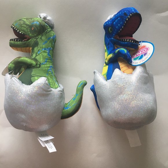 Other - NWT 2 Dinosaurs in eggs Stuffed Animals/ Plush